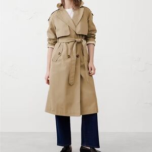 Banana Republic Tan Trench Coat